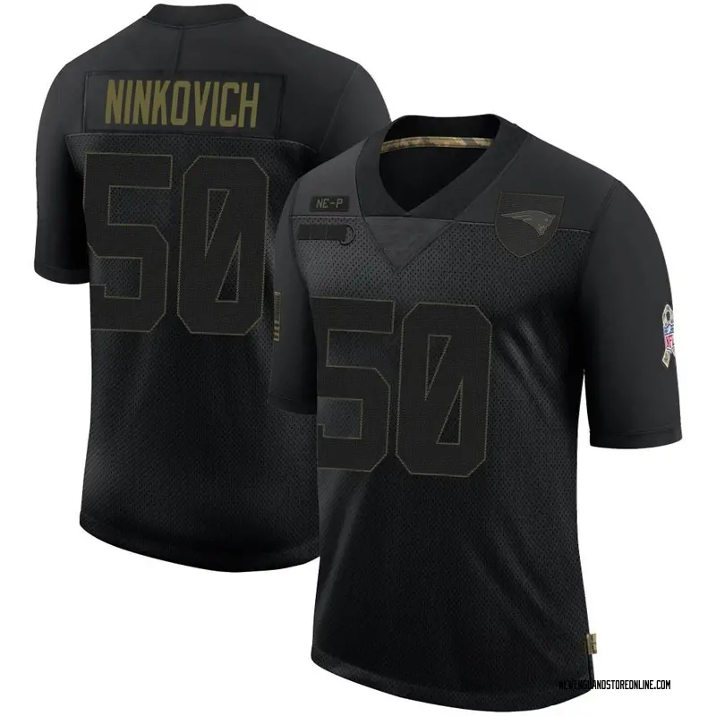 Black Men's Rob Ninkovich New England Patriots Limited...