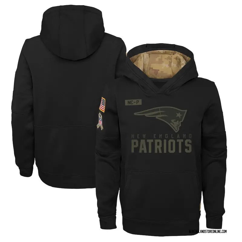 patriots olive salute to service hoodie
